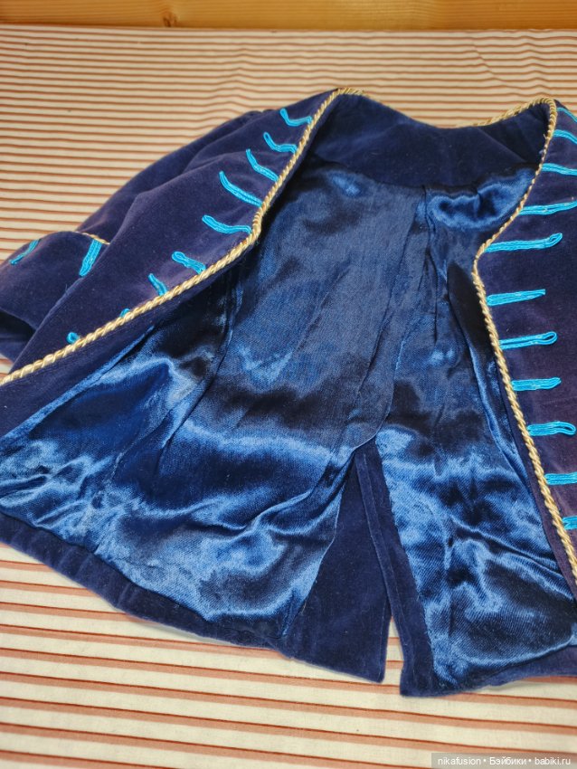 Костюм на антикварную или винтажную куклу мальчик рост 75-85 см (фото 8)