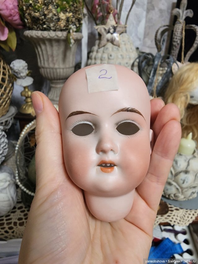 Антикварные головы Арманд Марсель молд Флорадора, 390 и Рекнагель (фото 3)