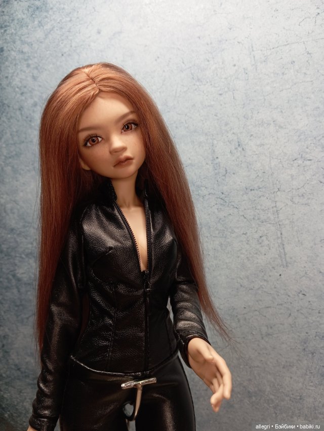 Парик из локонов козочки на голову 16,5-17,5 см (фото 3)