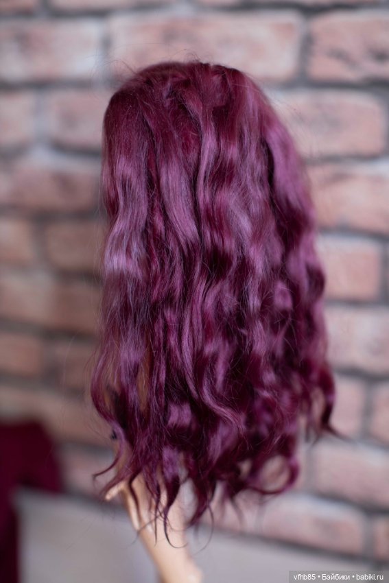 Продам паричок из козочки на шкурке для минифи (minifee), DIM doll, Doll Chateau. 16,5-18,0 см (фото 2)