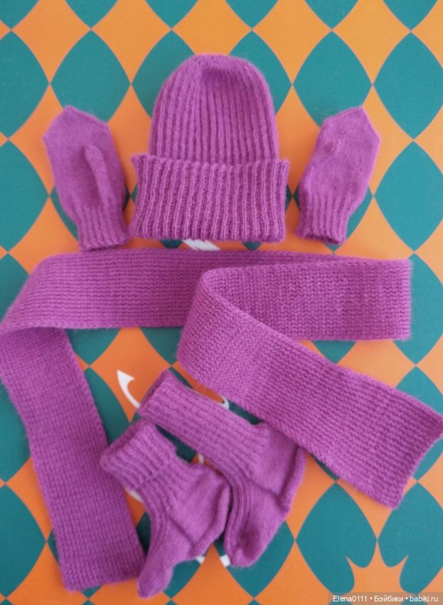 Вязаный комплект для Саши Sasha Morgenthaler (фото 5)