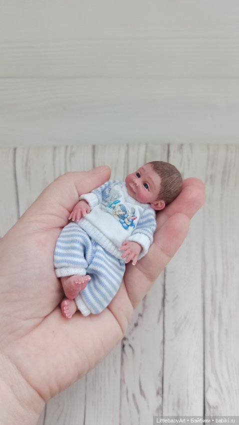 Силиконовый малыш 10,5 см (фото 4)