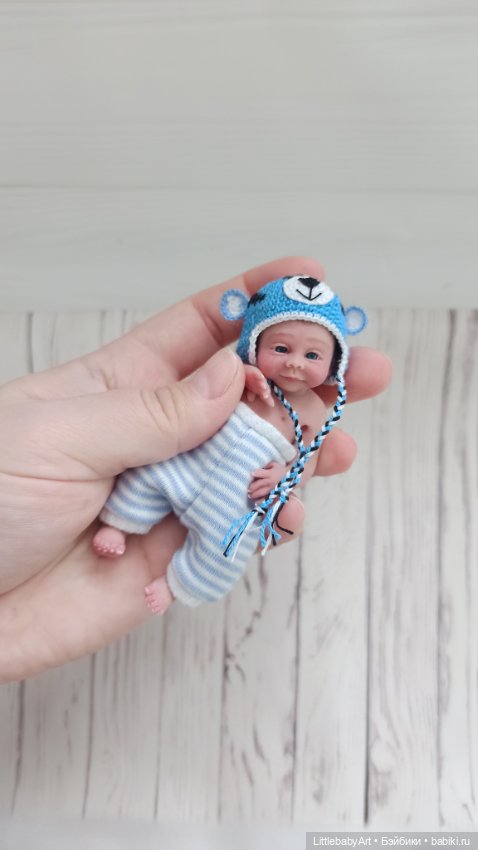 Силиконовый малыш 10,5 см (фото 5)