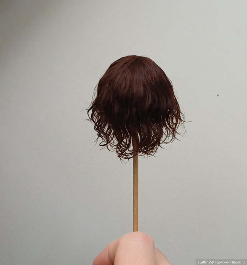 Паричок из козочки для Лили от 𝔸𝕞𝕚𝕔𝕦𝕤 𝕕𝕠𝕝𝕝𝕤 ๑ Куклы Амикус ๑ (фото 6)