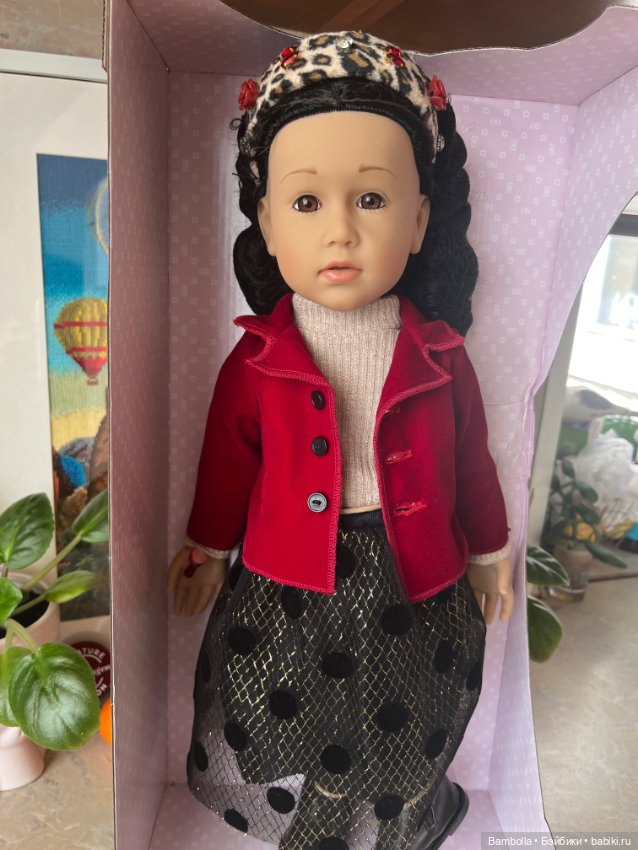 Куколка Шарлотта снегурочка Готц (фото 7)