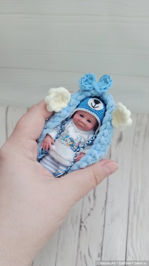 Силиконовый малыш 10,5 см (фото 2)