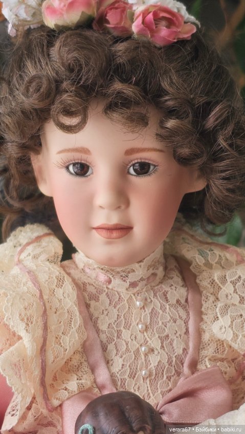 Красивая парочка «Mary Elizabeth and her Jumeau» от Pamela Phillips (фото 4)
