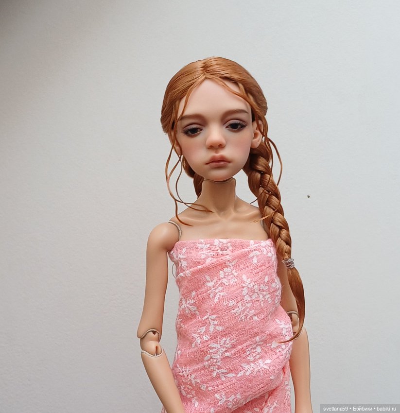 Паричок для больших девочек Е.Акимовой и птички Лоры от И.Кузиной (фото 6)