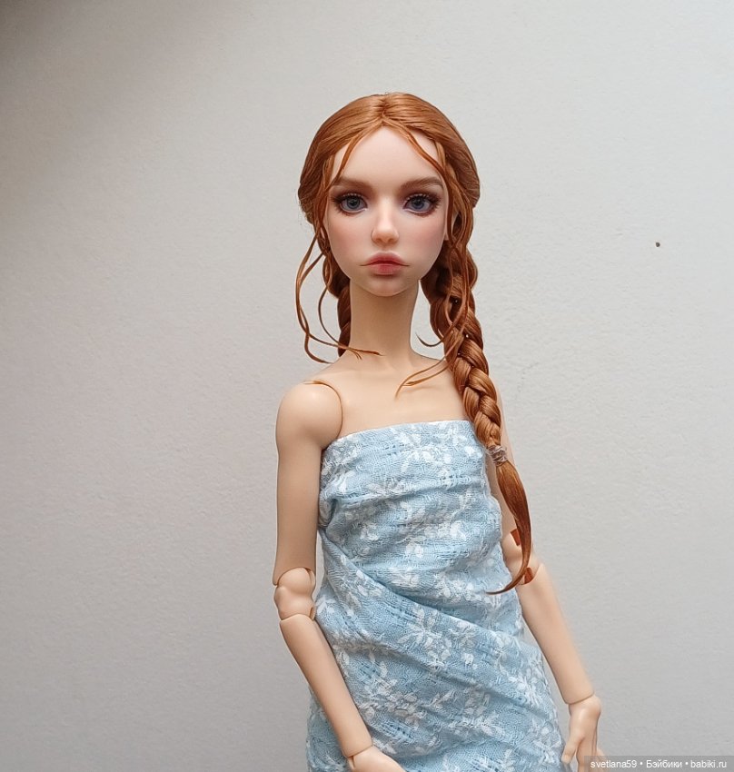 Паричок для больших девочек Е.Акимовой и птички Лоры от И.Кузиной