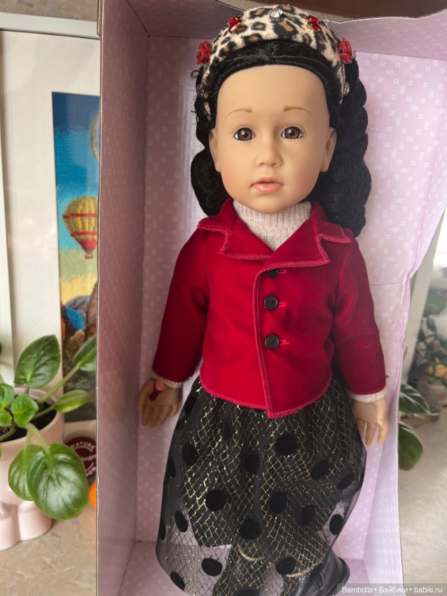Куколка Шарлотта снегурочка Готц (фото 5)