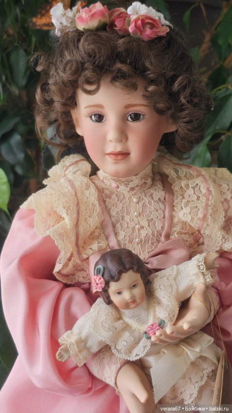 Красивая парочка «Mary Elizabeth and her Jumeau» от Pamela Phillips (фото 7)