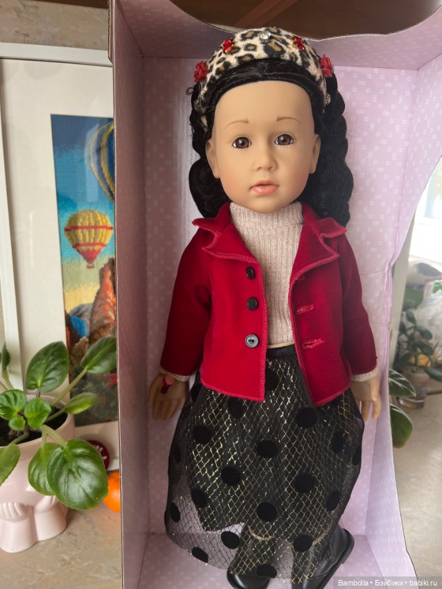 Куколка Шарлотта снегурочка Готц (фото 10)