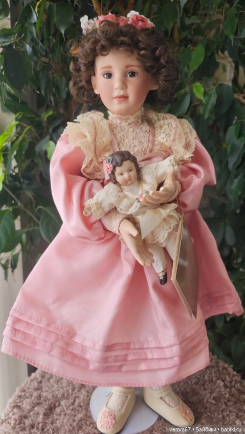 Красивая парочка «Mary Elizabeth and her Jumeau» от Pamela Phillips (фото 6)