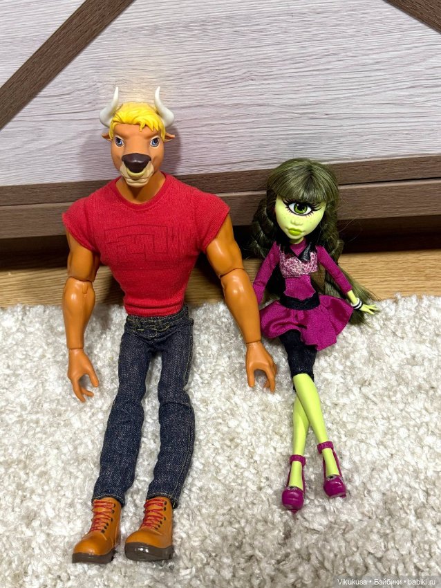 Monster High SDCC Manny Taur & Iris Clops, редкая коллекция (фото 5)