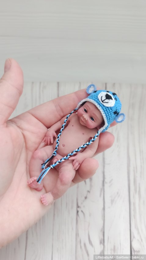 Силиконовый малыш 10,5 см (фото 6)