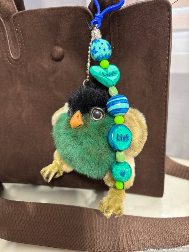 Брелки - птицы — Авторские игрушки (фото 8)