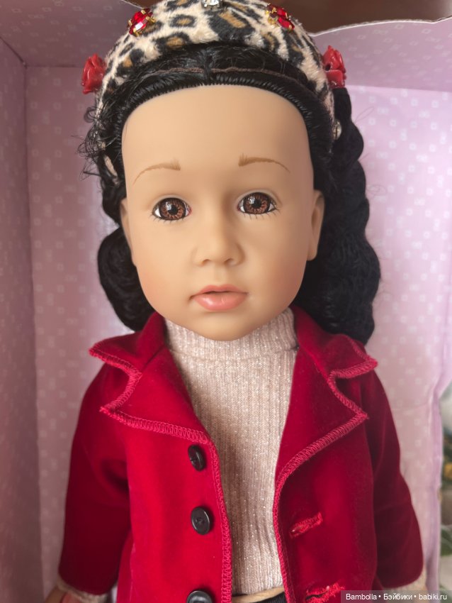 Куколка Шарлотта снегурочка Готц (фото 9)