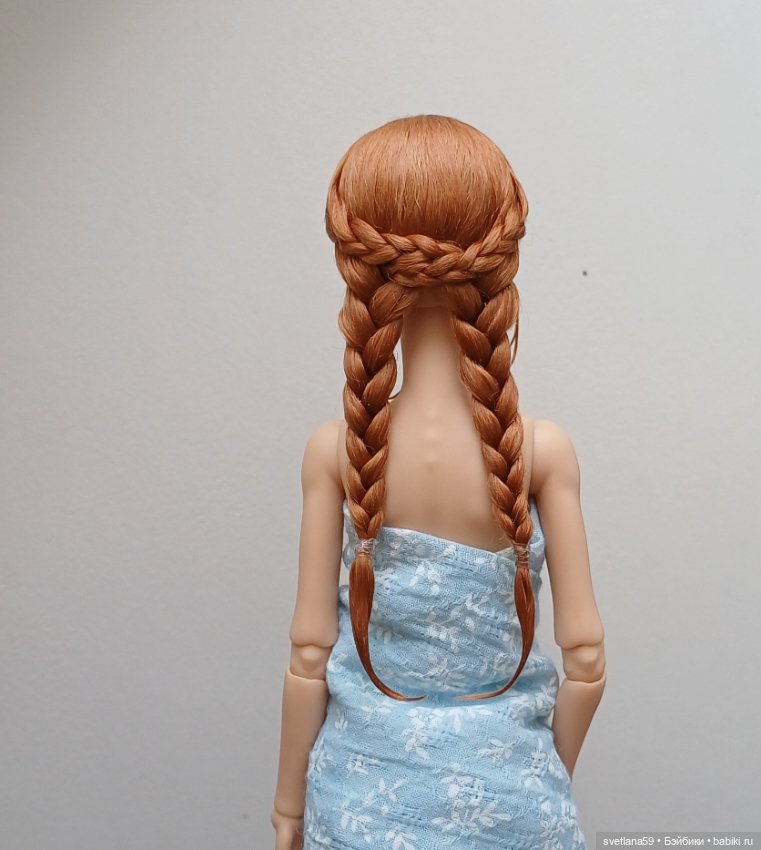 Паричок для больших девочек Е.Акимовой и птички Лоры от И.Кузиной (фото 3)