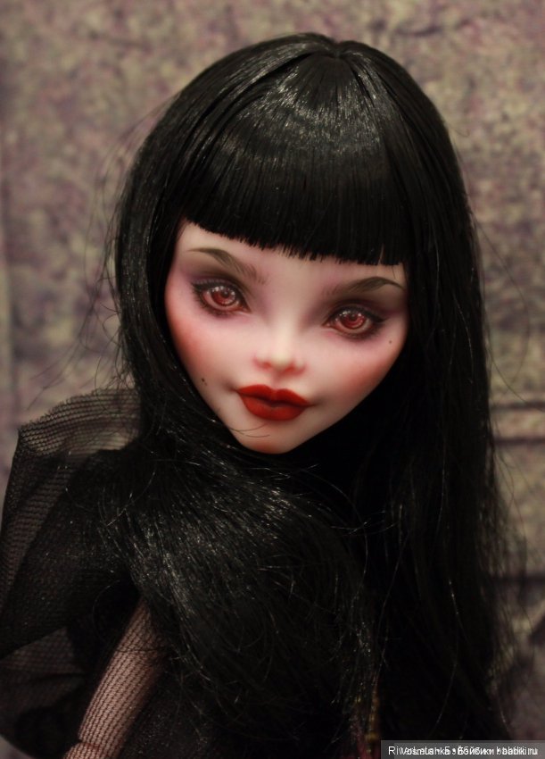 Загадочная Вампирша Monster High с мейком Апрельской Гали