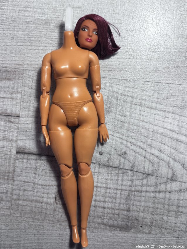 Голова Барби Мермейд из конструктора №1