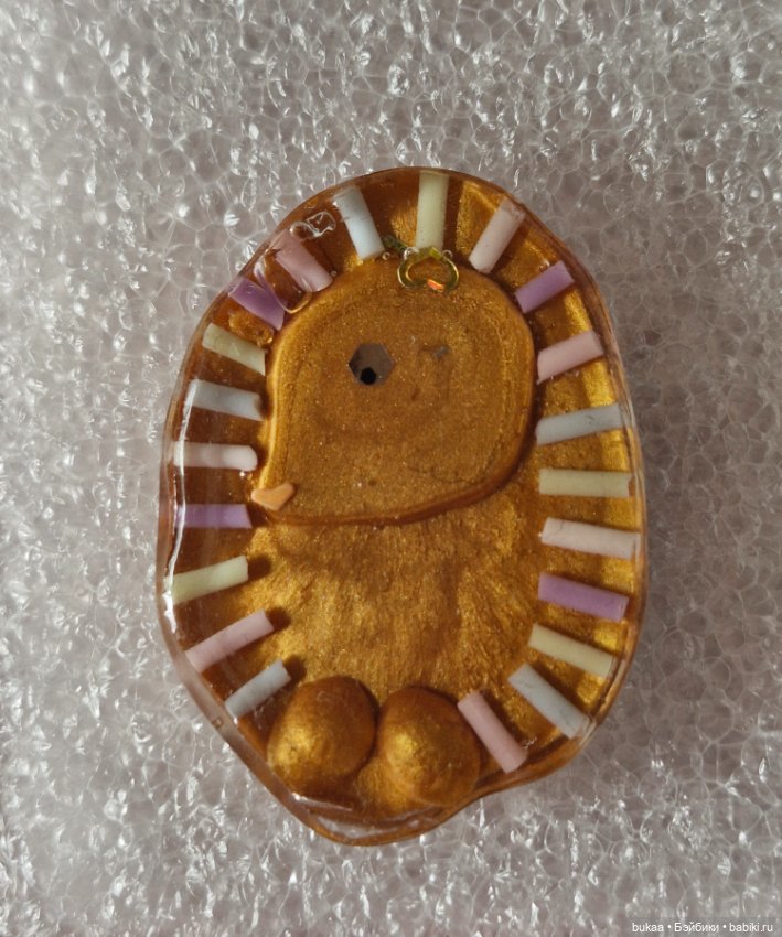 Брошь ежик — Другие аксессуары для кукол (фото 5)