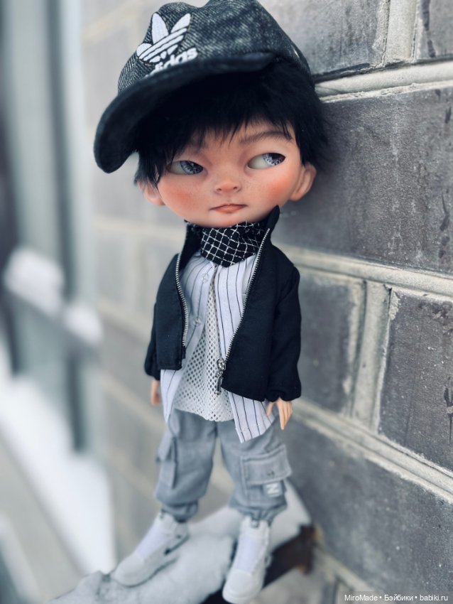 Авторская шарнирная кукла блайз Марк (фото 8)