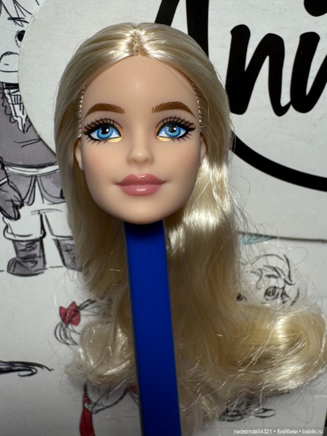 Голова Барби Милли из конструктора №3