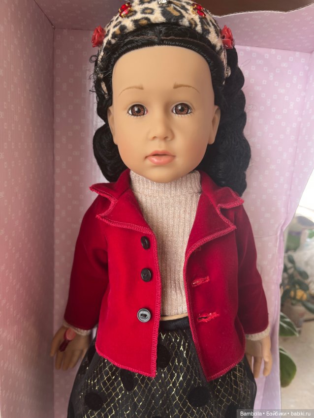 Куколка Шарлотта снегурочка Готц (фото 8)