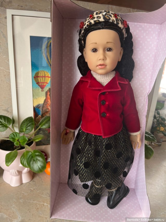 Куколка Шарлотта снегурочка Готц (фото 6)