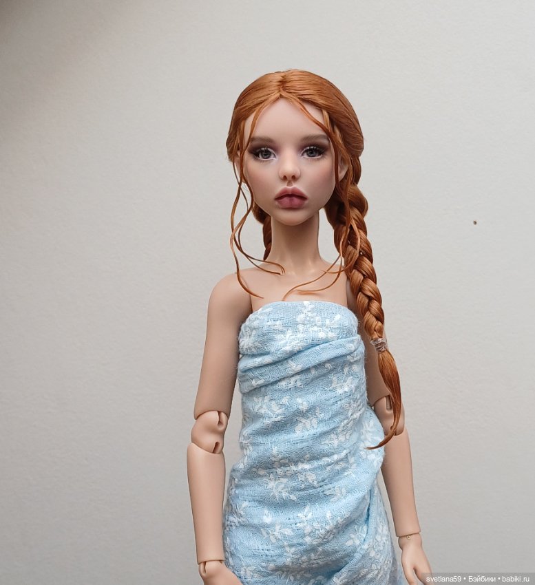 Паричок для больших девочек Е.Акимовой и птички Лоры от И.Кузиной (фото 8)