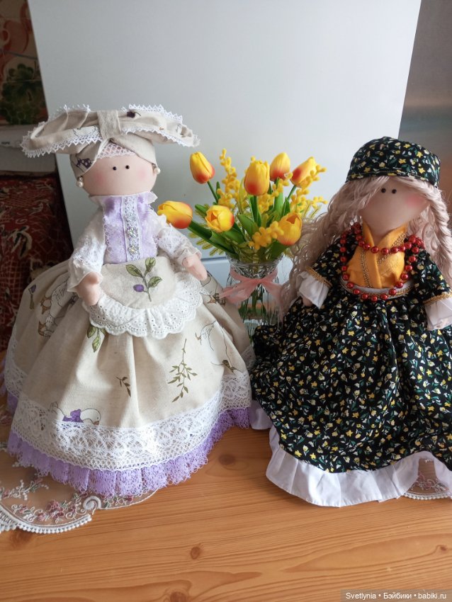 Чайная барышня — Авторские игрушки (фото 6)
