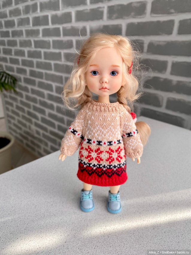 Жаккардовая туника для Монст