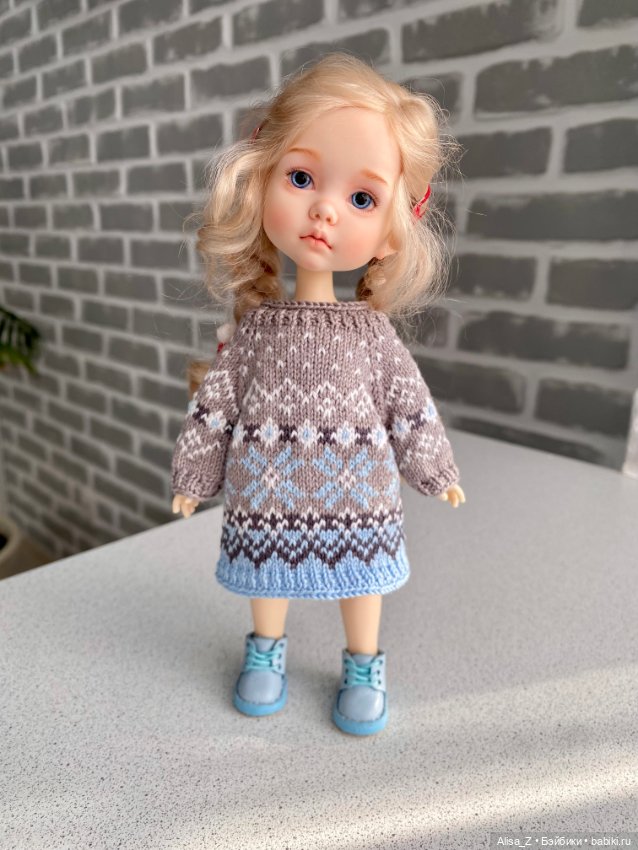 Жаккардовая туника для Монст