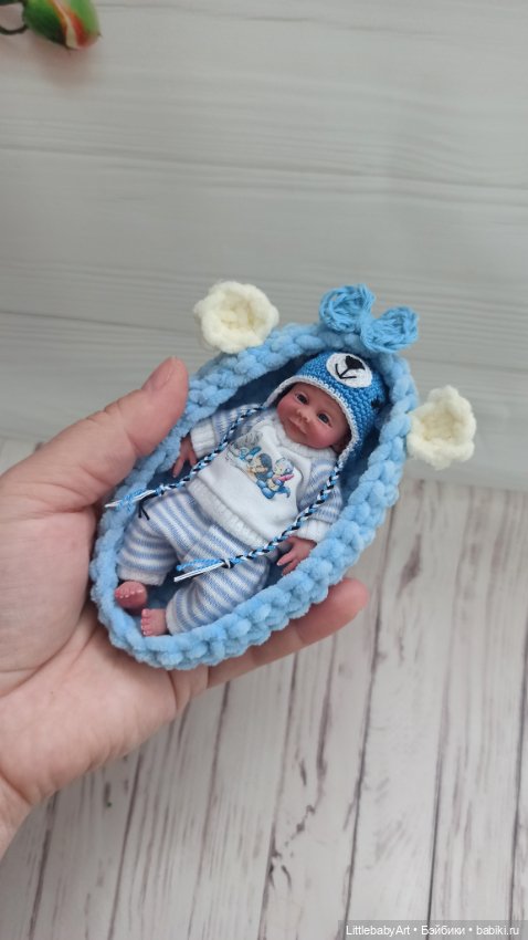 Силиконовый малыш 10,5 см (фото 3)