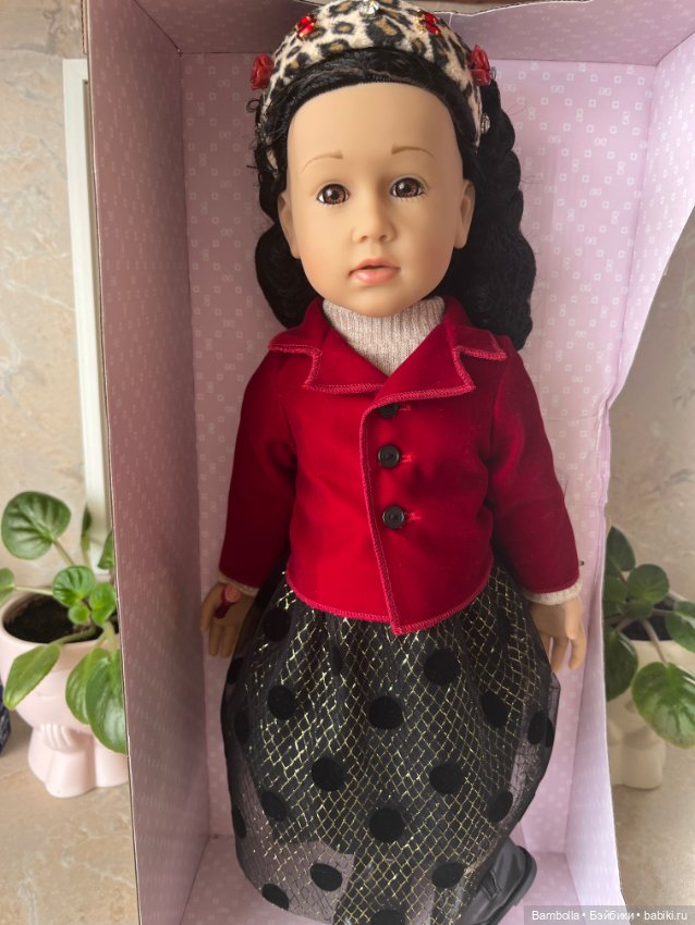 Куколка Шарлотта снегурочка Готц (фото 2)