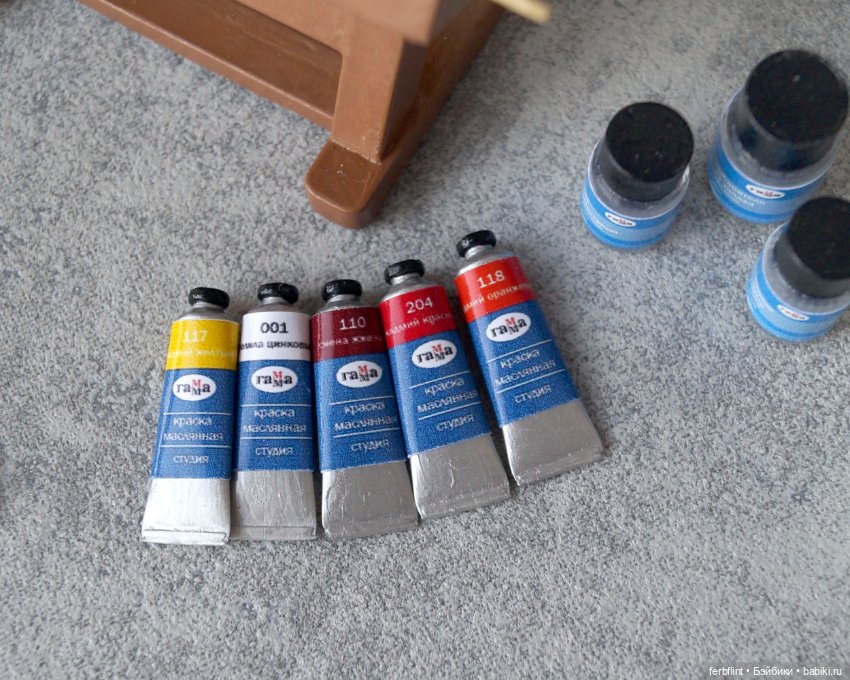 Набор художника №3 (масштаб 1:6) (фото 3)