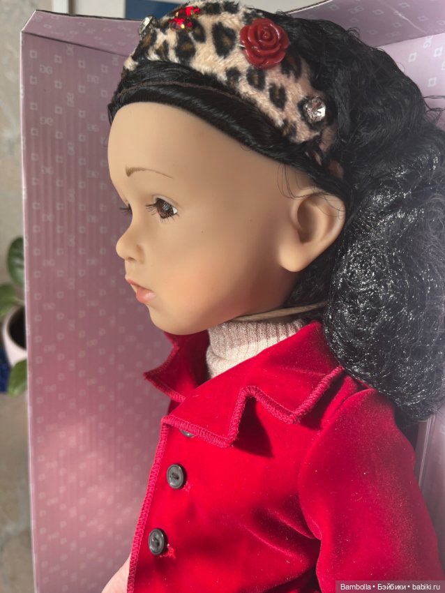 Куколка Шарлотта снегурочка Готц (фото 4)