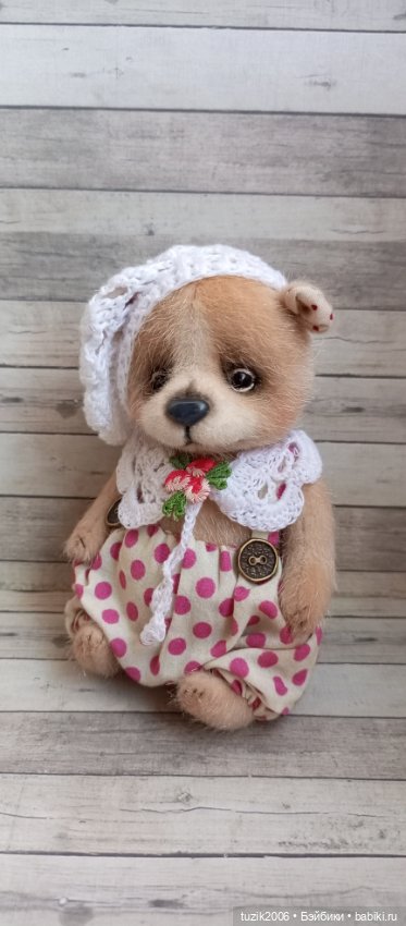 Мишка Берта — Авторские игрушки (фото 4)