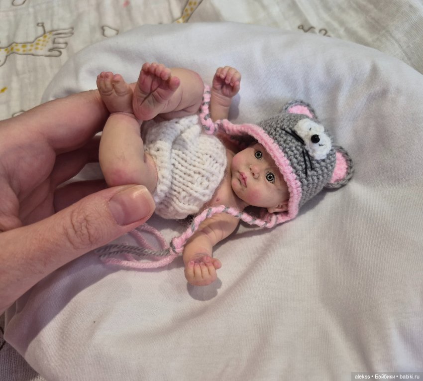Силиконовая малышка — Авторские куклы (фото 7)