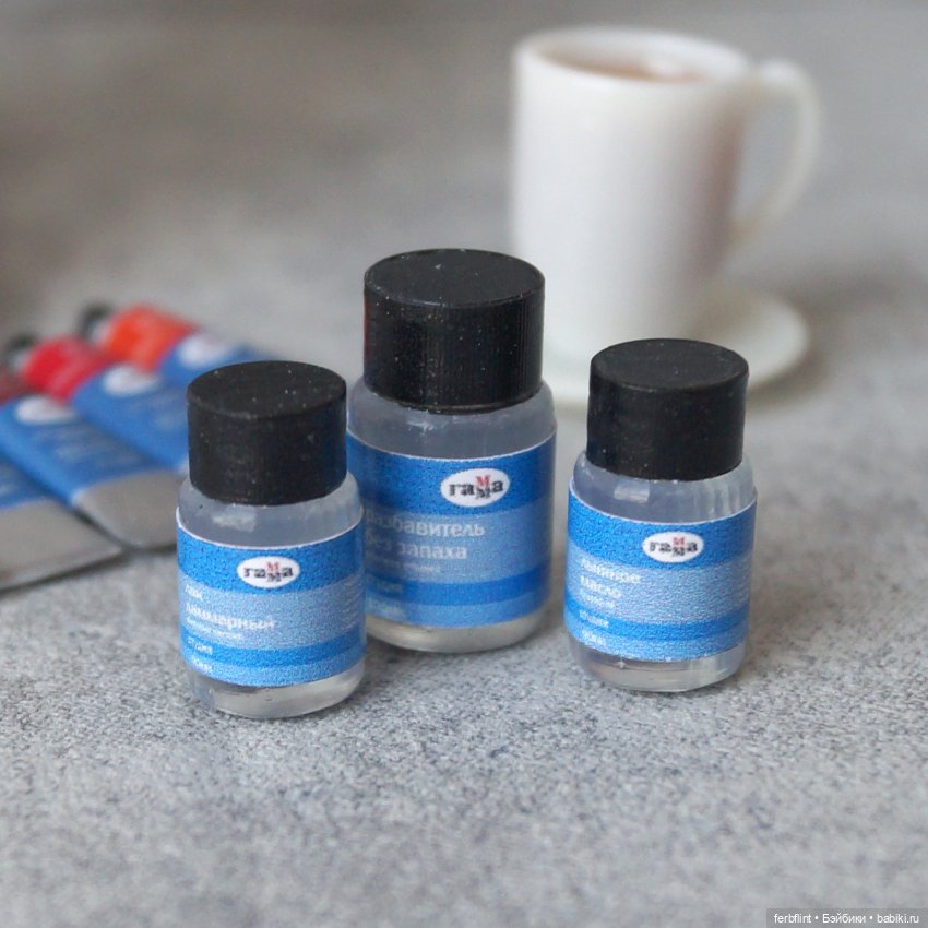 Набор художника №3 (масштаб 1:6) (фото 4)