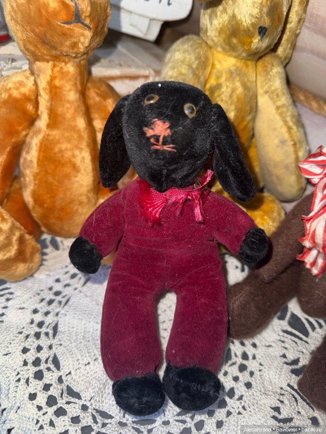 Лотом игрушки плюшевые — Винтажные куклы и игрушки детства (фото 3)