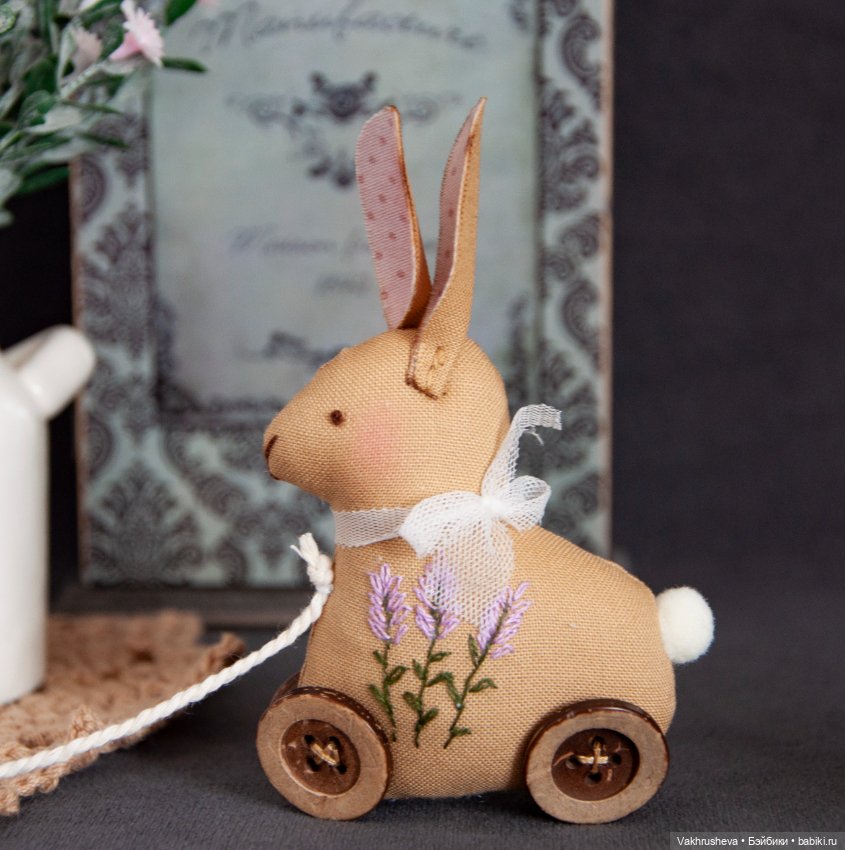 Игрушки для кукол - зайки (фото 2)