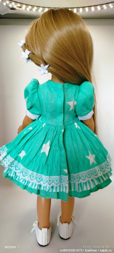 Платье для кукол Паола Рейна 32-34 см (фото 8)