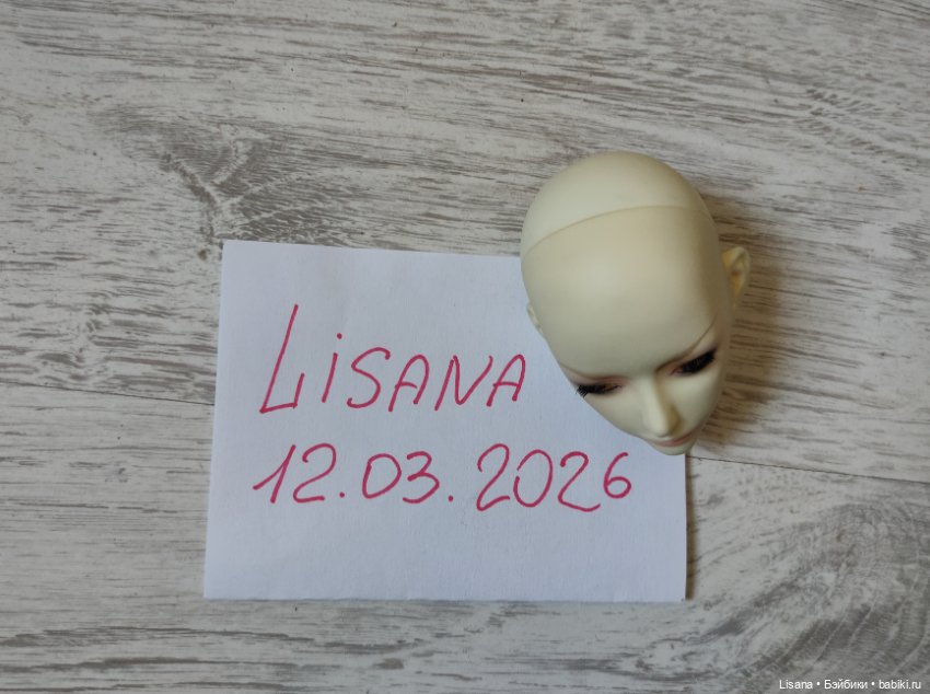 Голова Zaoll Muse — Части кукол BJD (фото 2)