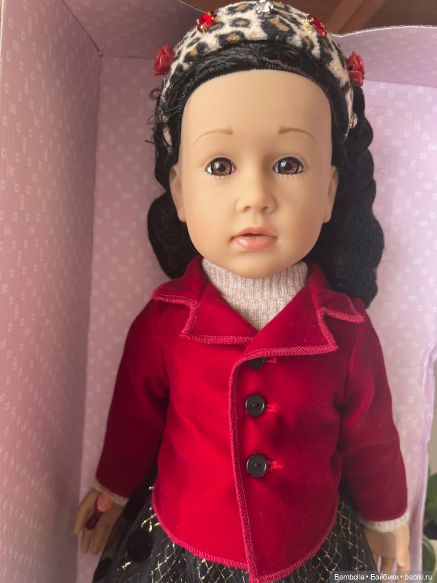 Куколка Шарлотта снегурочка Готц (фото 3)