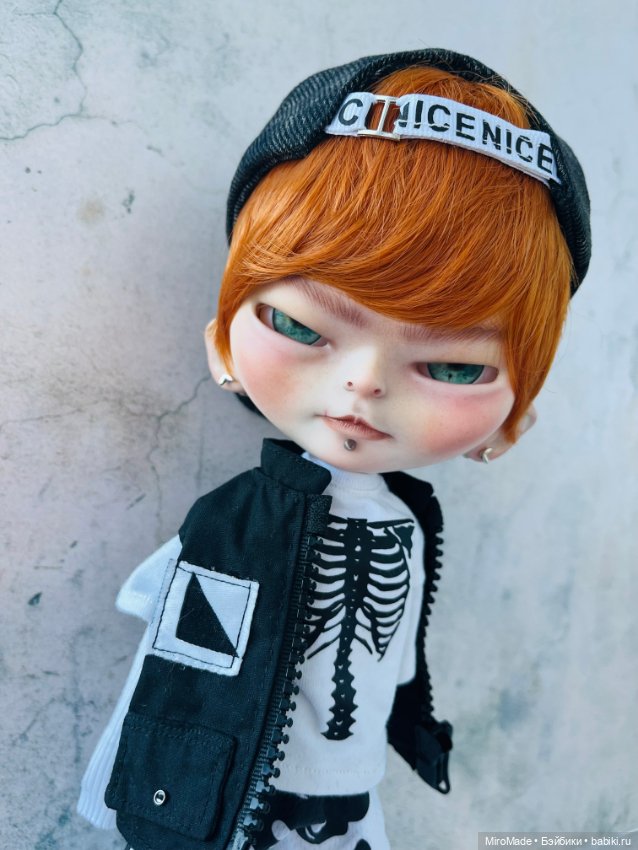 Кастом куклы блайз мальчик (фото 6)