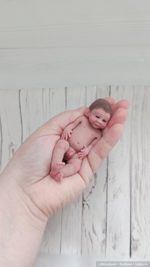 Силиконовый малыш 10,5 см (фото 8)