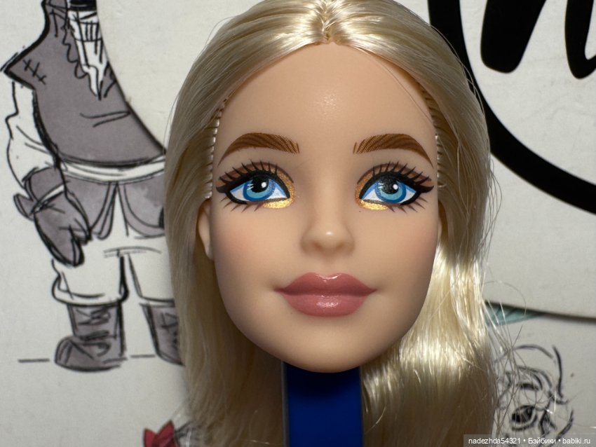 Голова Барби Милли из конструктора №3 (фото 2)