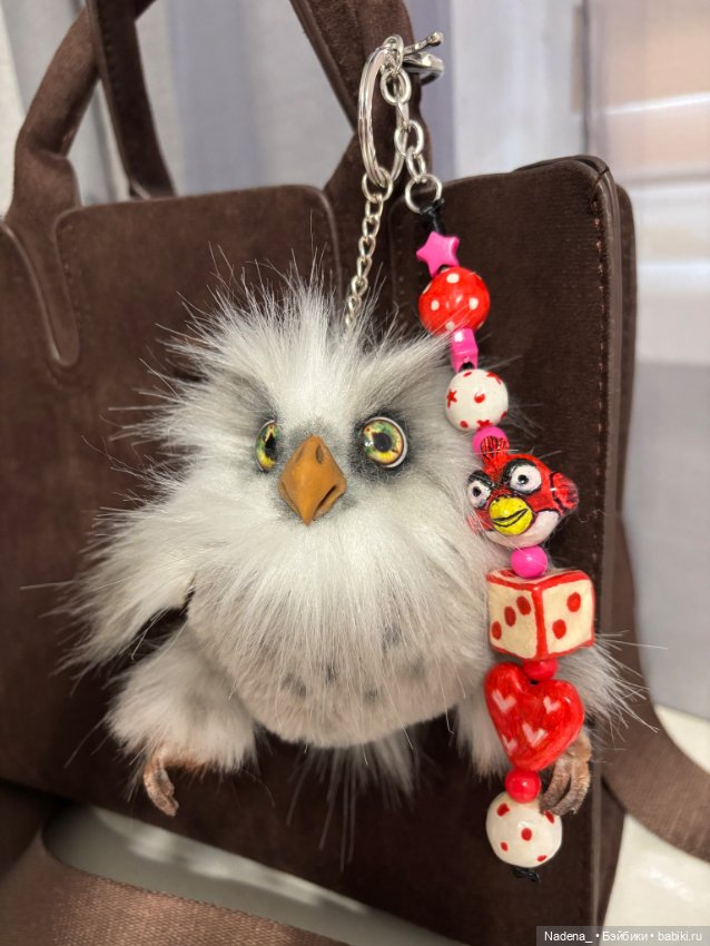 Брелки - птицы — Авторские игрушки