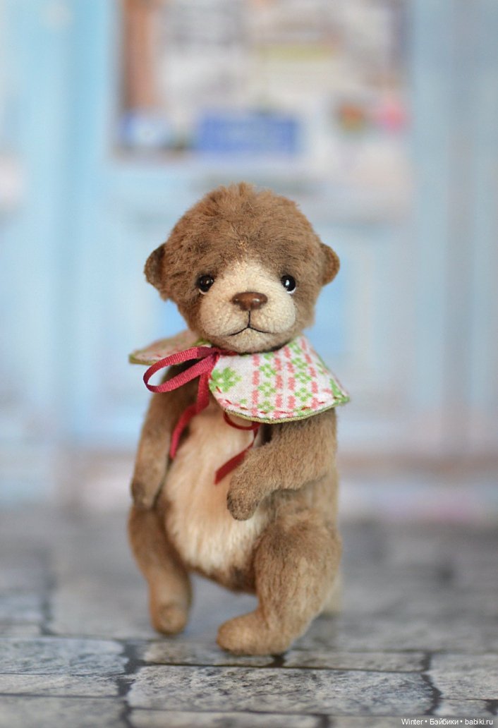 Выдрочка Плюх — Авторские игрушки (фото 8)